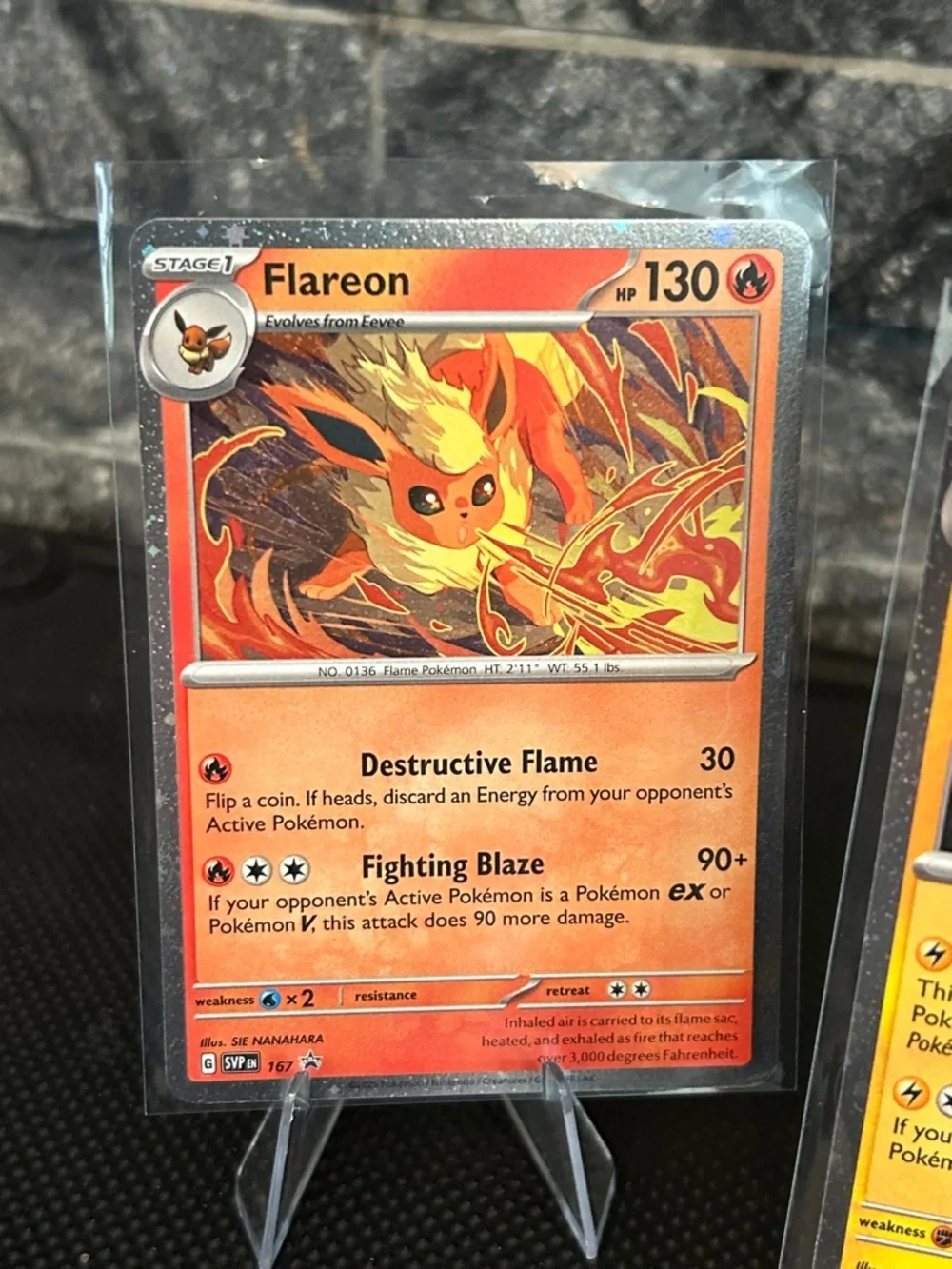 Pokemon Eeveelutions Black Star Promo Cosmos Holo Set-Flareon Jolteon Vaporeon‎